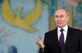 El presidente ruso, Vladímir Putin,