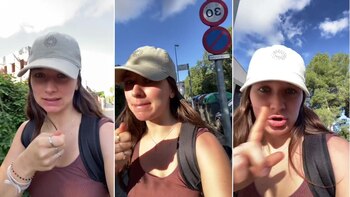 La chica compartió en las