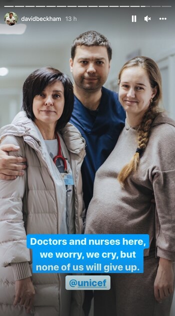 "Los doctores y enfermeras aquí