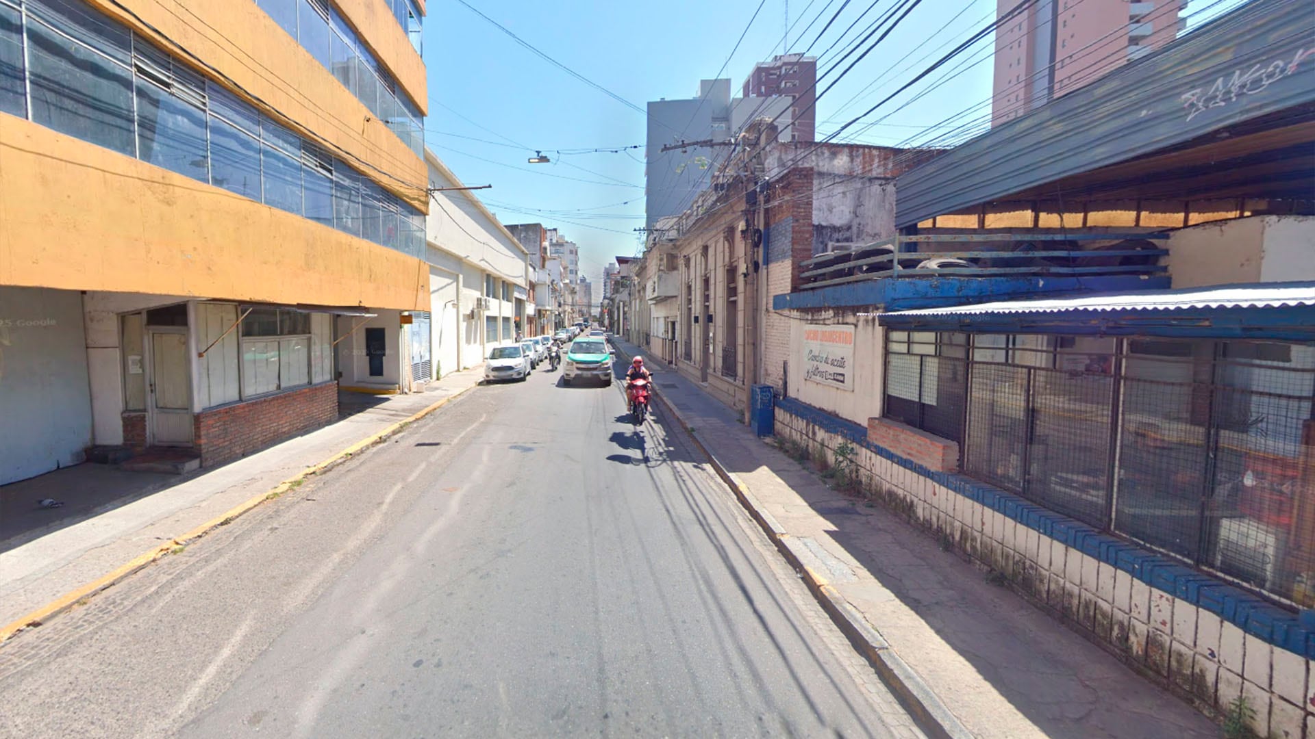 El episodio ocurrió en la calle Eva Perón al 2400, en la capital provincial.