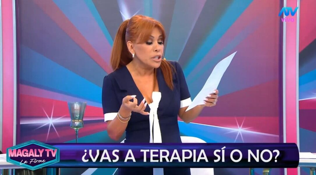 Magaly Medina le responde a Jefferson Farfán y muestra resolución judicial: “No ha cumplido con sus terapias”. Captura: Magaly TV La Firme.