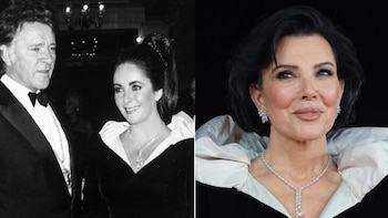 Kris Jenner lució una joya de archivo en Roma: la capa de terciopelo que perteneció a Elizabeth Taylor