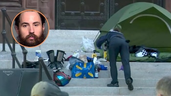 El hombre que llevó más de 100 explosivos a una iglesia frente a la Corte Suprema recibe casi seis años de prisión: el juez citó su salud mental