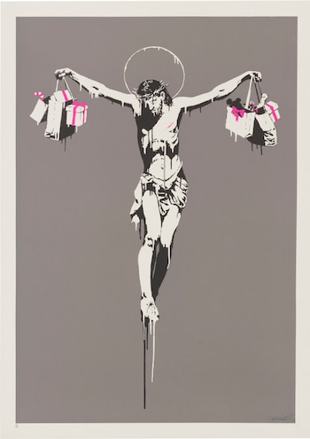 "Christ with Shopping Bags"