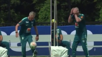 El video del “ataque de ira” de Ancelotti en la práctica de Brasil: la catarata de memes que provocó su reacción