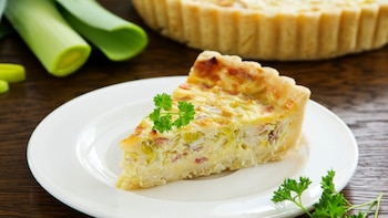 Pastel de puerros (Dia)