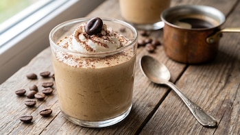 Receta de mousse de café, rápida y fácil