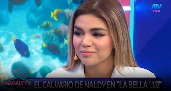 "Con mentiras": Naldy Saldaña explica cómo obtuvo los videos que hoy respaldan su denuncia contra director de La Bella Luz. Captura: Magaly TV La Firme.