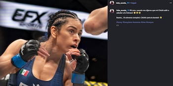 La broma de Lucero Acosta en sus redes tras el percance que sufrió (@loba_acosta_)