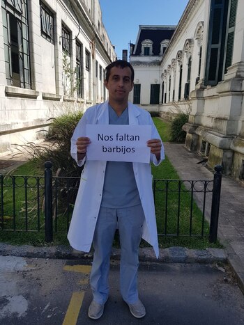 El pedido de barbijos de