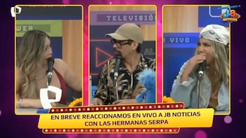 Claudia Serpa discute en vivo