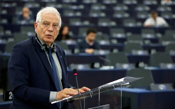 El jefe de la diplomacia europea, Josep Borrell. Foto: REUTERS/Vincent Kessler