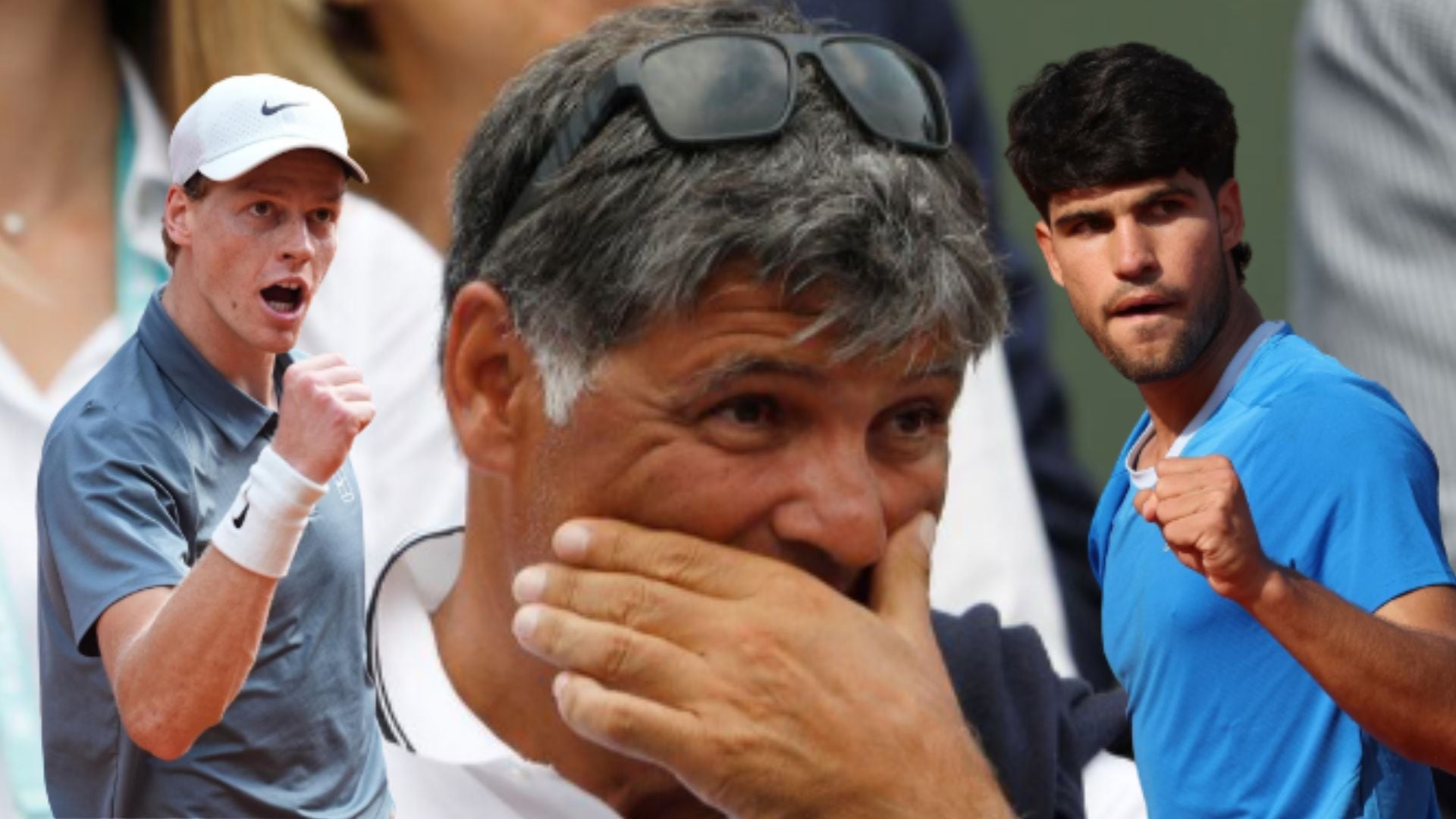 Toni Nadal escoge entre Sinner y Alcaraz. (Composición Infobae)
