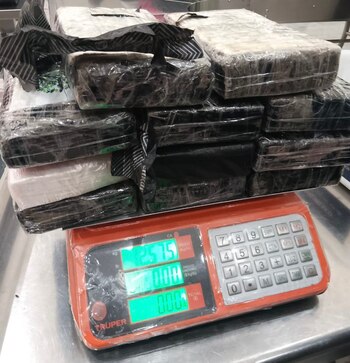 Paquetes de metanfetamina hallados
(Foto: