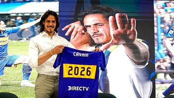 La foto oficial de Edinson