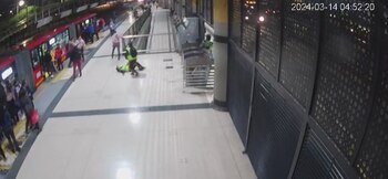 Usuario de Transmilenio golpeó a