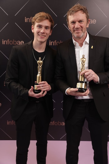 Federico D’Elía y su hijo