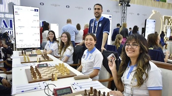 Faustino Oro equipo argentino olimpiadas ajedrez