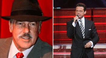 Luis Miguel no mostró preocupación