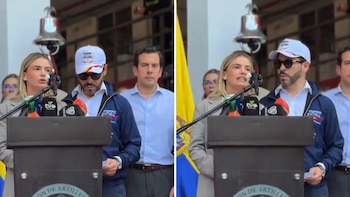La primera dama Ana Lucía Pineda reveló los 30 puntos donde reciben donaciones para los afectados por el terremoto en Colombia