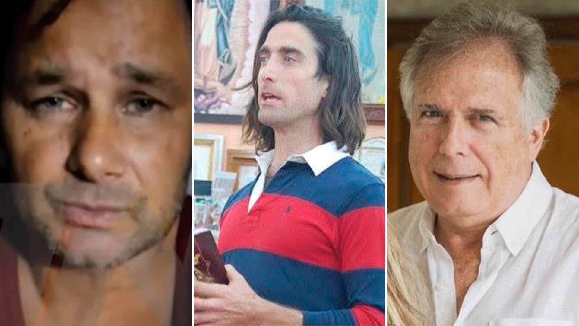 Germán Giuliani, Gustavo Gabriel Rivara y Roberto Baldo