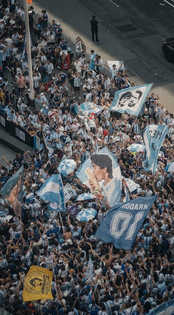 La intimidad del banderazo a la selección argentina