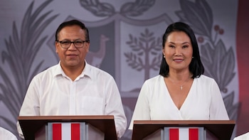 Keiko Fujimori - Roberto Sánchez - 8 de junio - Perú