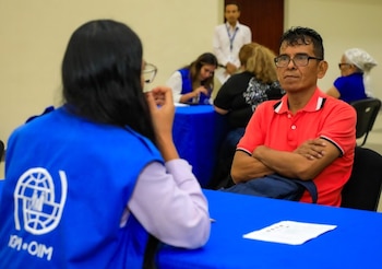 La Organización Internacional para las Migraciones aportó recursos y experiencia para el acompañamiento institucional de la población retornadas. (Cortesía: Ministerio de Relaciones Exteriores)