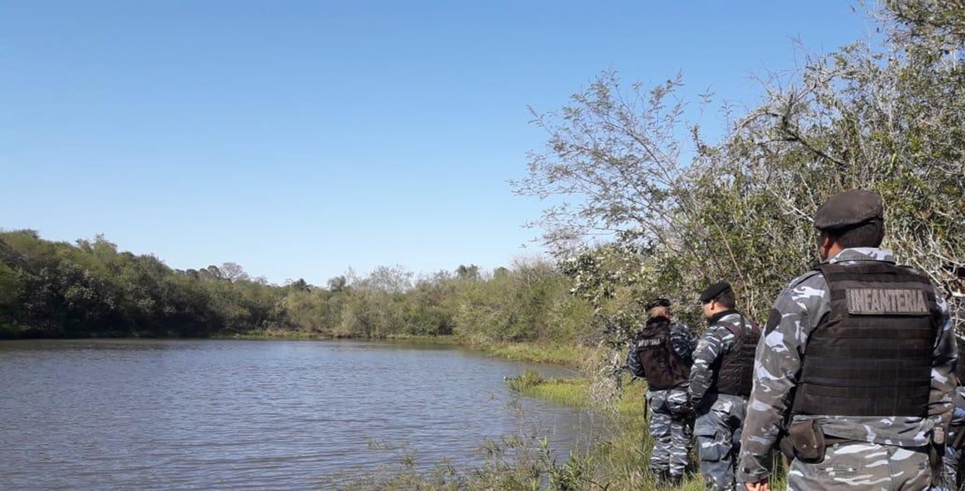 La zona donde fue encontrado el cuerpo de Cesar Tizato