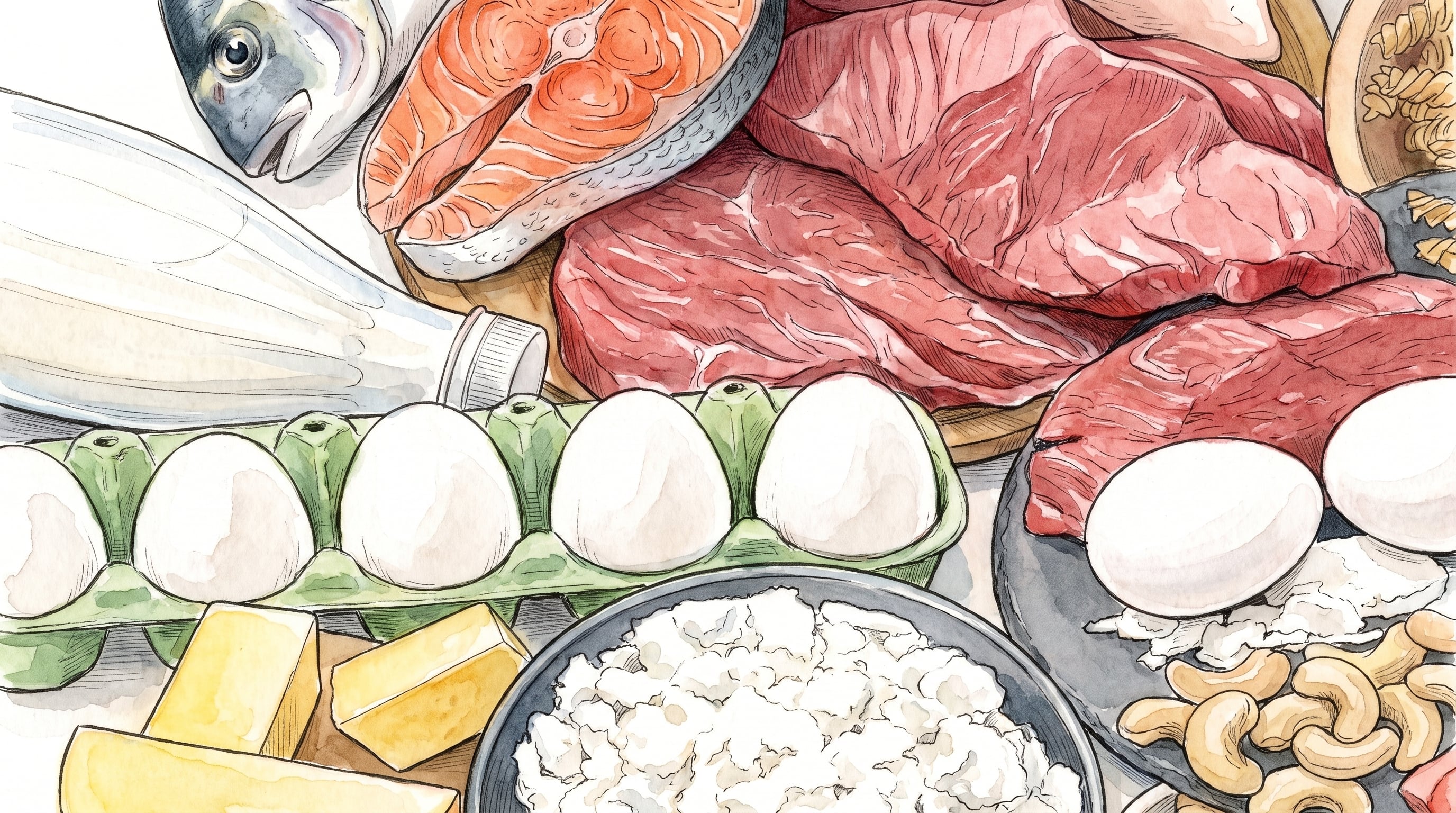 La proteína diaria se puede cubrir con alimentos sin recurrir a suplementos. (Imagen Ilustrativa Infobae)