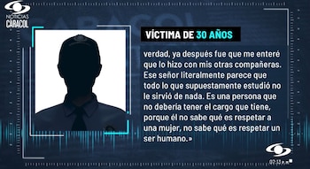 Una de las tres jóvenes