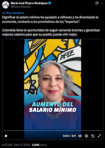 María José Pizarro expone brechas