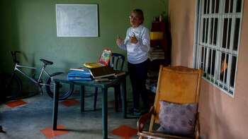 Nuris Marbella Lorenzo, una maestra