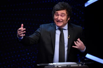 Javier Milei, candidato de La