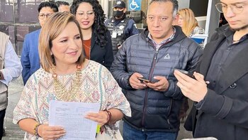 Xóchitl Gálvez acudió a las