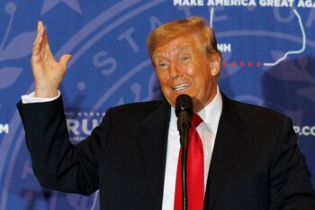 Donald Trump, expresidente de Estados