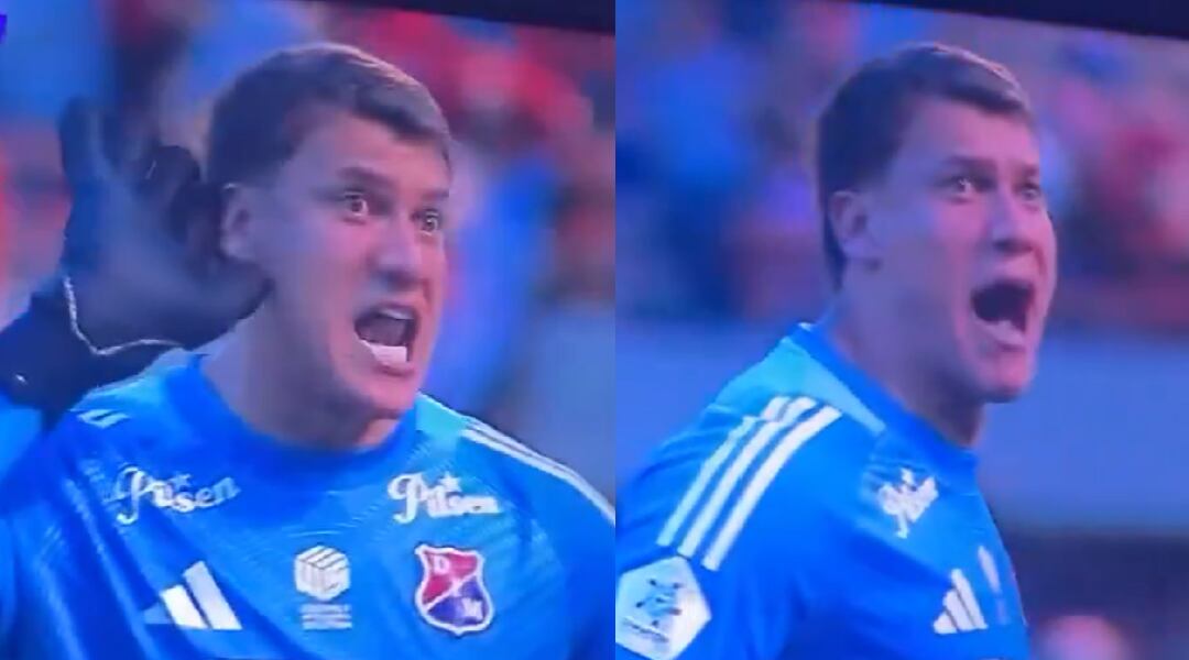 Video: Washington Aguerre insultó a hinchas del Medellín en medio de la semifinal por la Copa BetPlay