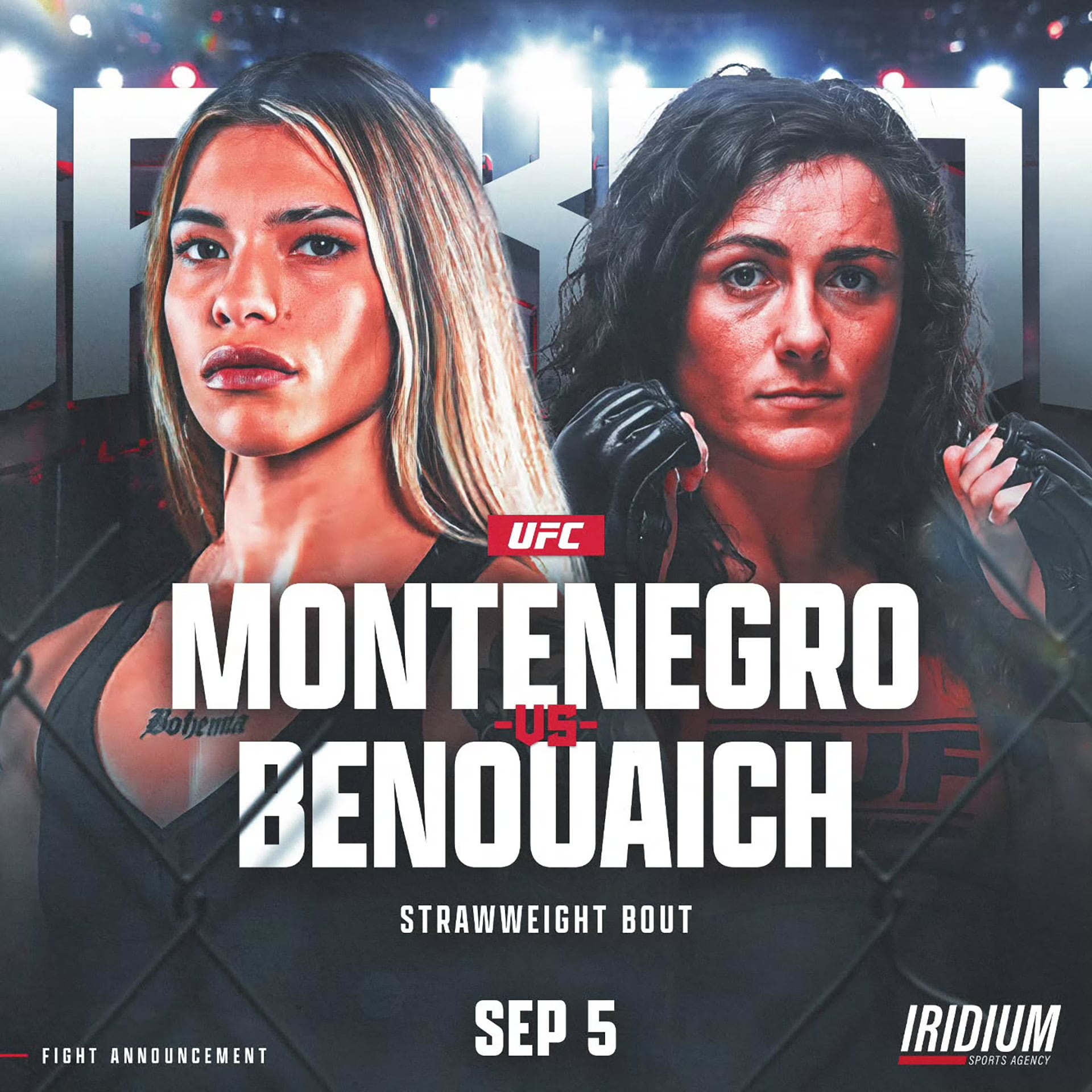 Sofía Montenegro debutará en UFC ante Benouaich