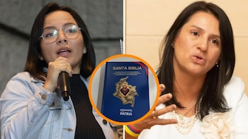 Jennifer Pedraza cuestiona discurso religioso de la ministra entrante de Cultura - crédito Colprensa/@PaolaHolguin - X