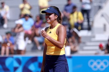 Muy emocionada se mostró Maria