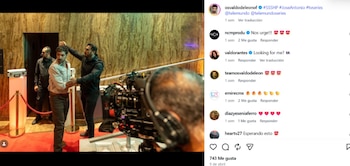 El actor Osvaldo de León relató que horas antes de la tragedia sintió una señal espiritual que lo llevó a abandonar el set junto a otros dos compañeros - crédito @osvaldodeleonof/ Instagram