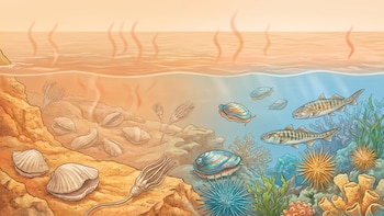 Gran Mortandad: cómo algunos organismos marinos sobrevivieron a la mayor extinción masiva del planeta
