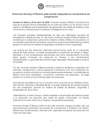 (X-American Society of Mexico
@amsocmx)