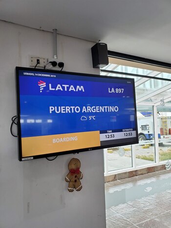 En el aeropuerto de Río