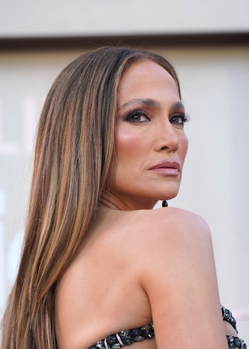 Jennifer Lopez en el estreno de la película Office Romance