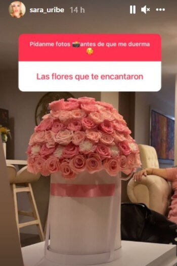 Historias de Instagram de Sara