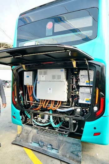 Vista de la pila del