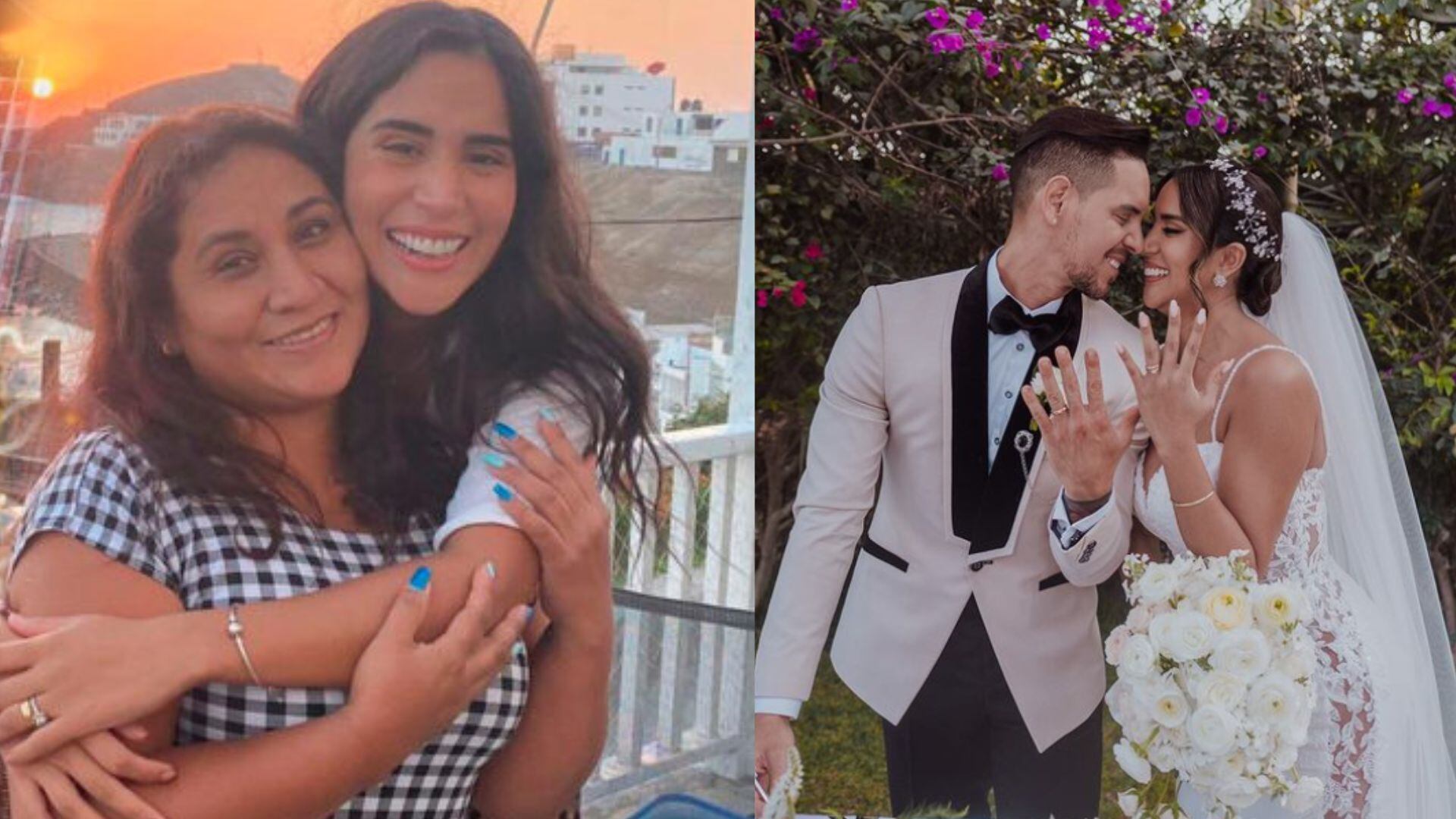 Madre de Melissa Paredes explota por comentarios sobre la boda de su hija.