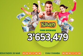 Kábala: video del último sorteo