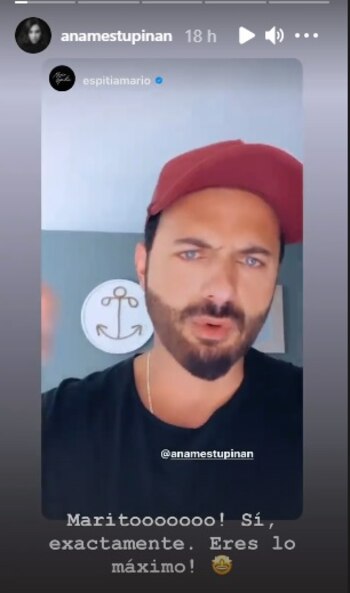 Historias de Instagram de Ana